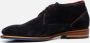 Floris van bommel SFM 50034 DarkBlue Suede H Wijdte Veter boots - Thumbnail 1