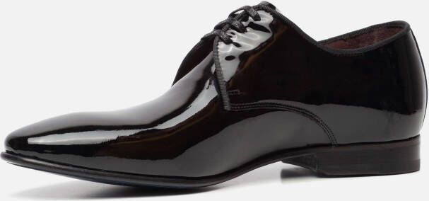 Floris van bommel De Smoker 01.00 Black Patent G+ Wijdte Veterschoenen - Foto 1