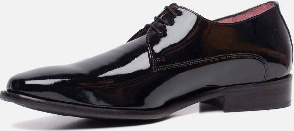 Floris van Bommel Veterschoenen zwart Leer 310331