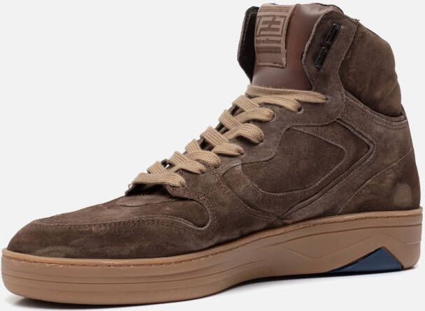 Floris van Bommel Wembli Sneakers taupe Textiel
