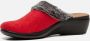 FLY FLOT Pantoffels rood Textiel - Thumbnail 1