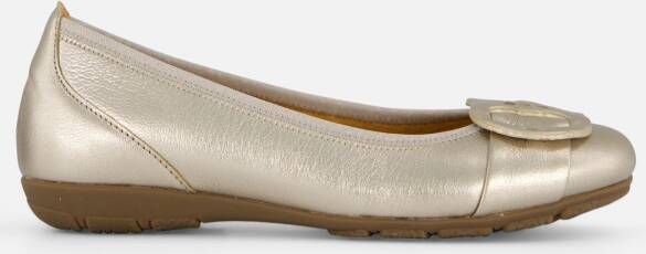 Gabor -Dames goud ballerina's & mocassins