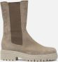 Gabor Comfort hoge Chealsea boots beige Leer - Thumbnail 2