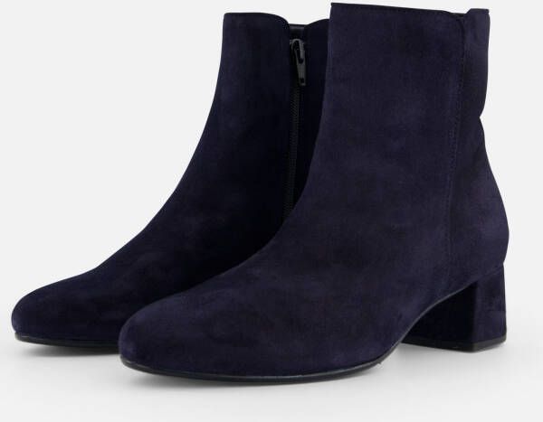 Gabor Enkellaarsjes blauw Suede Dames