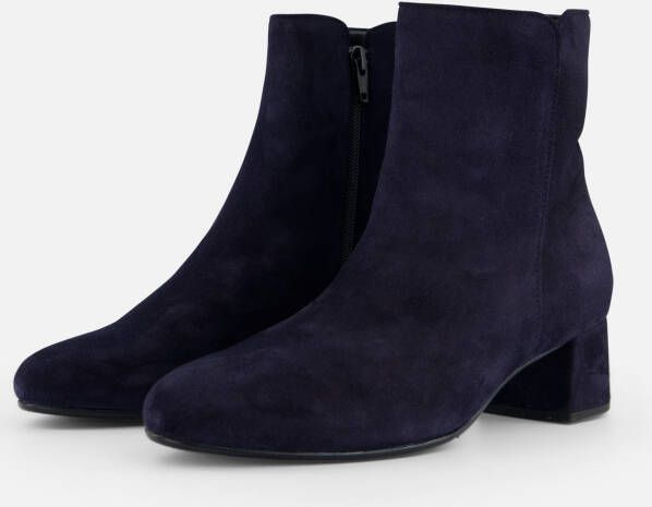 Gabor Enkellaarsjes blauw Suede