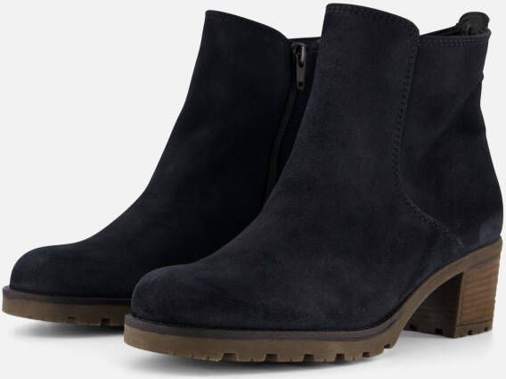 Gabor Enkellaarsjes blauw Suede Dames