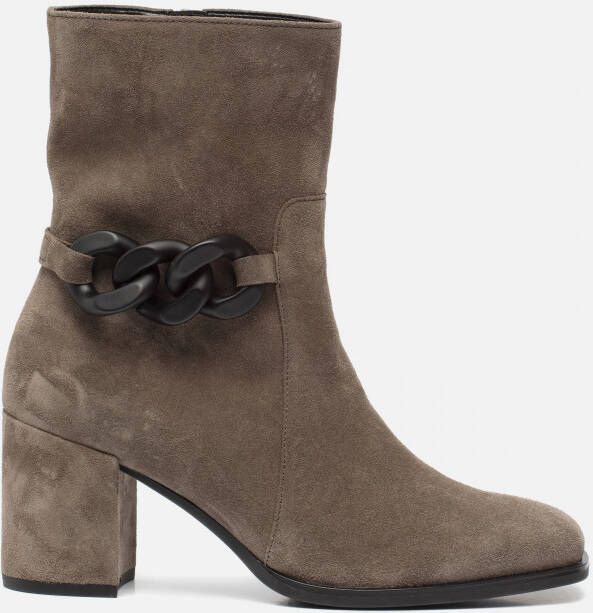 Gabor Enkellaarsjes Bruin Suede 192405 Dames