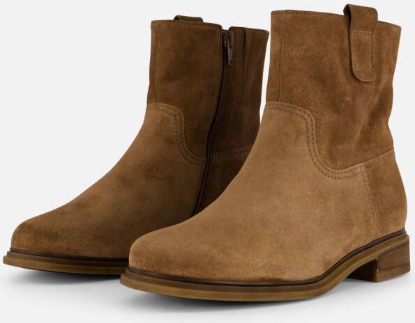 Gabor Enkellaarsjes bruin Suede