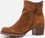 Gabor 800.1 Enkellaarsjes Enkelboots met rits Dames Cognac - Thumbnail 2