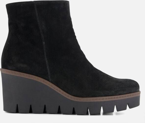 Gabor 780.1 Enkellaarsjes Enkelboots met rits Dames Zwart