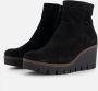 Gabor 780.1 Enkellaarsjes Enkelboots met rits Dames Zwart - Thumbnail 1