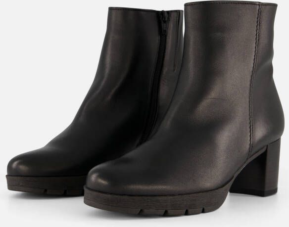 GABOR Enkellaarsjes Dames 071 Maat: 37 5 Materiaal: Leer Kleur: Zwart - Foto 2