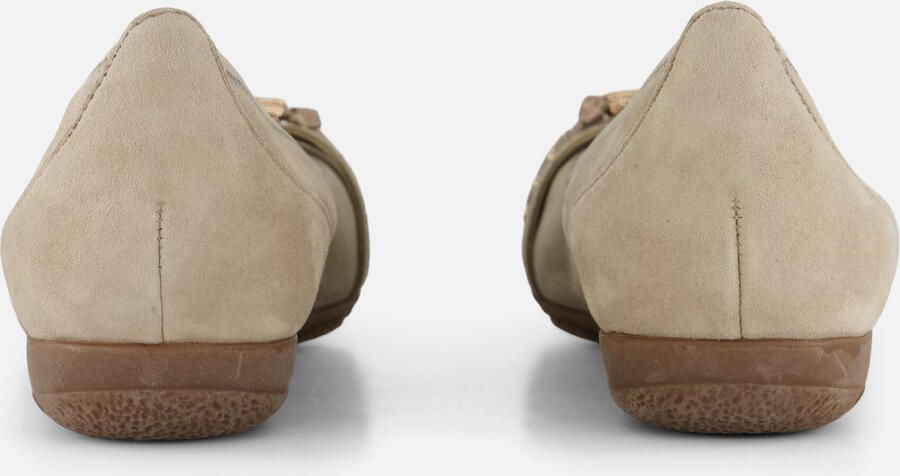 Gabor Instappers beige Leer Dames - Foto 3