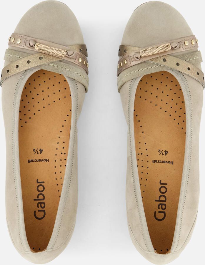 Gabor Instappers beige Leer Dames - Foto 2