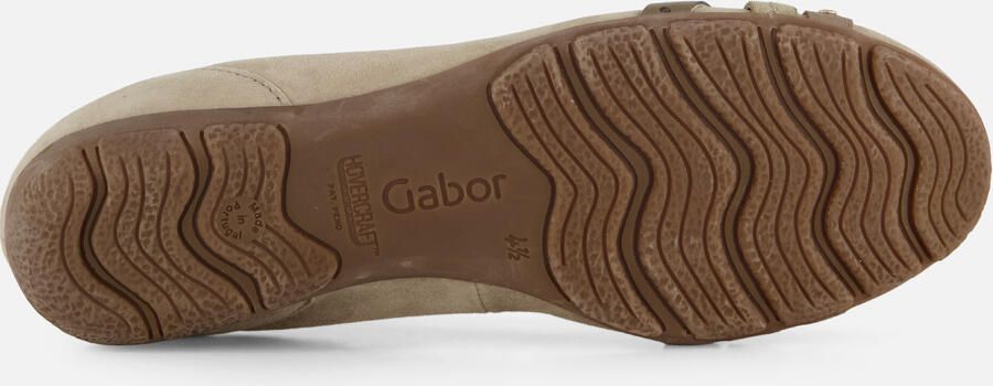 Gabor Instappers beige Leer Dames - Foto 6