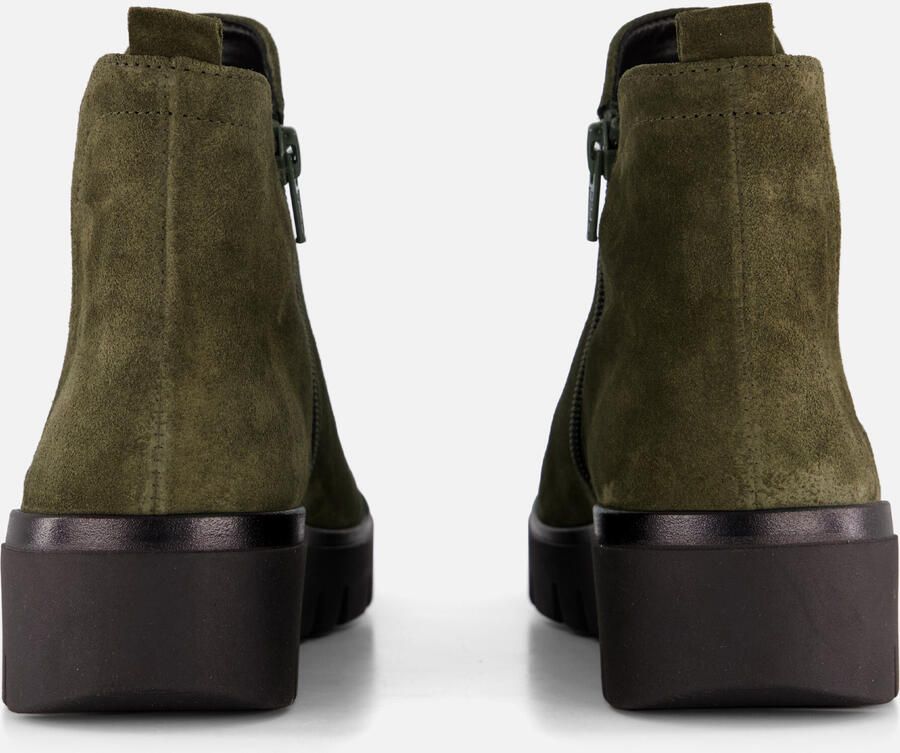 Gabor Chelsea boots groen Suede - Foto 2