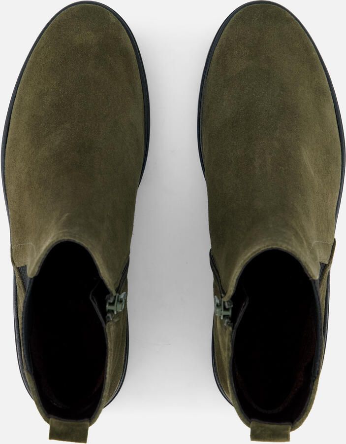 Gabor Chelsea boots groen Suede - Foto 3