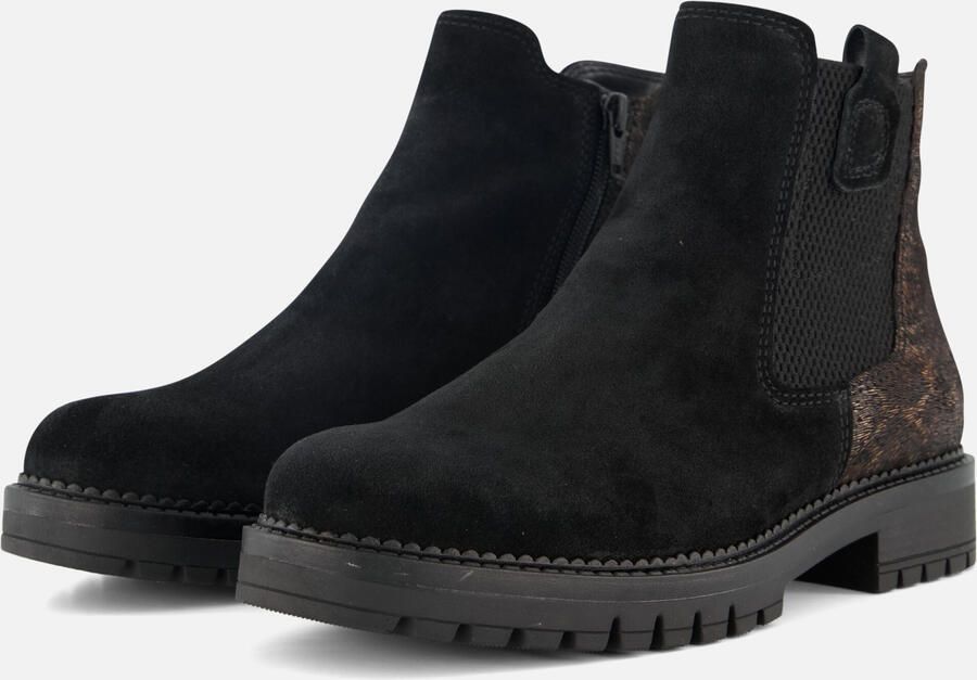 Gabor Chelsea boots zwart Suede Dames - Foto 4