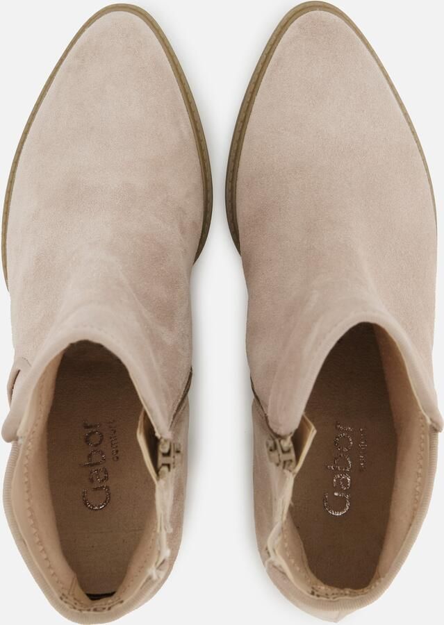 Gabor Enkellaarsjes beige Suede Dames - Foto 4