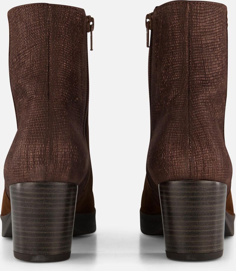 Gabor Enkellaarsjes bruin Suede Dames - Foto 2