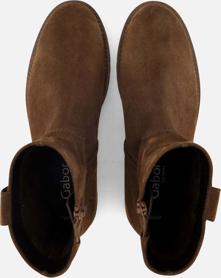 GABOR Enkelboots Dames 723.2 Maat: 42 Materiaal: Suède Kleur: Bruin - Foto 10