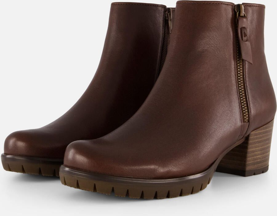 Gabor Enkellaarsjes cognac Leer