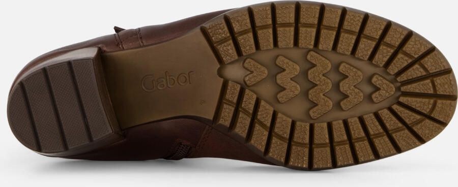 Gabor Enkellaarsjes cognac Leer - Foto 4