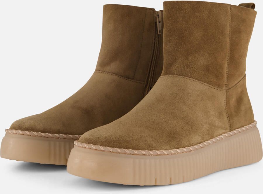 Gabor Enkellaarsjes cognac Suede Dames - Foto 4