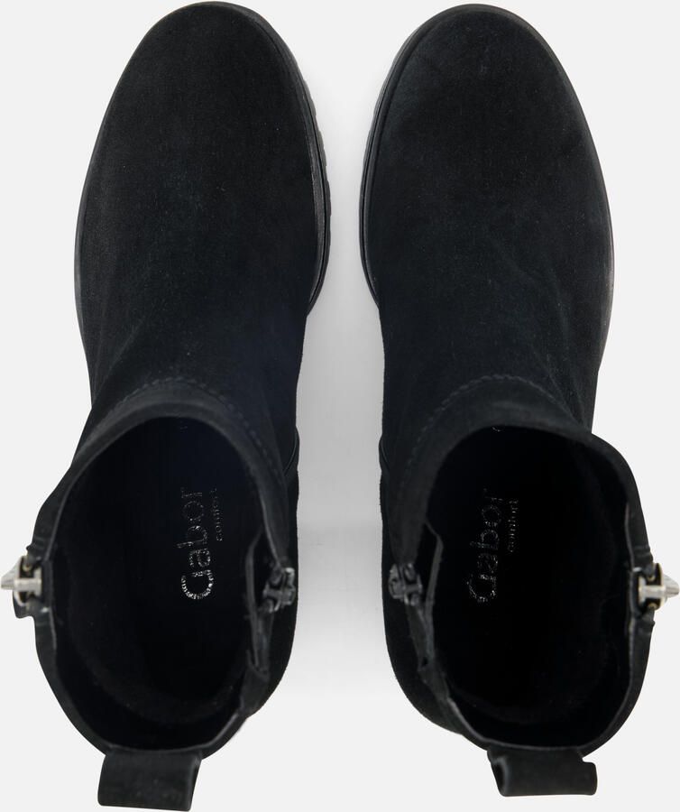 Gabor Enkellaarsjes zwart Suede Dames - Foto 4