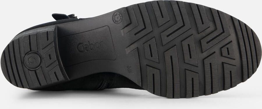 Gabor Enkellaarsjes zwart Suede Dames - Foto 6