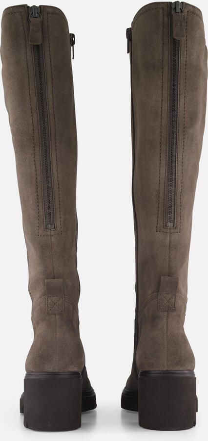 GABOR Hoge Laarzen Dames 879 Maat: 39 Materiaal: Suède Kleur: Taupe - Foto 10
