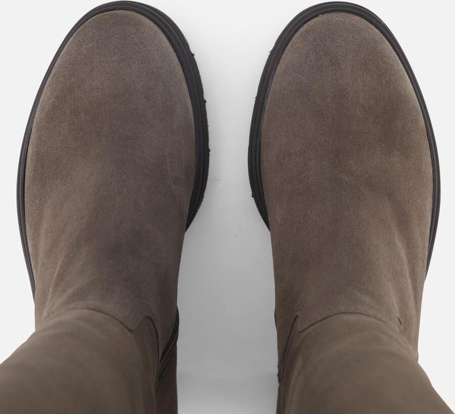 GABOR Hoge Laarzen Dames 879 Maat: 39 Materiaal: Suède Kleur: Taupe - Foto 7