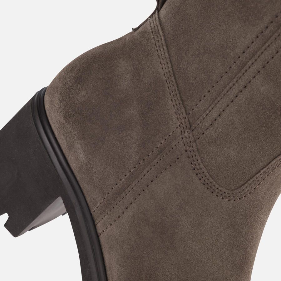 GABOR Hoge Laarzen Dames 879 Maat: 39 Materiaal: Suède Kleur: Taupe - Foto 6