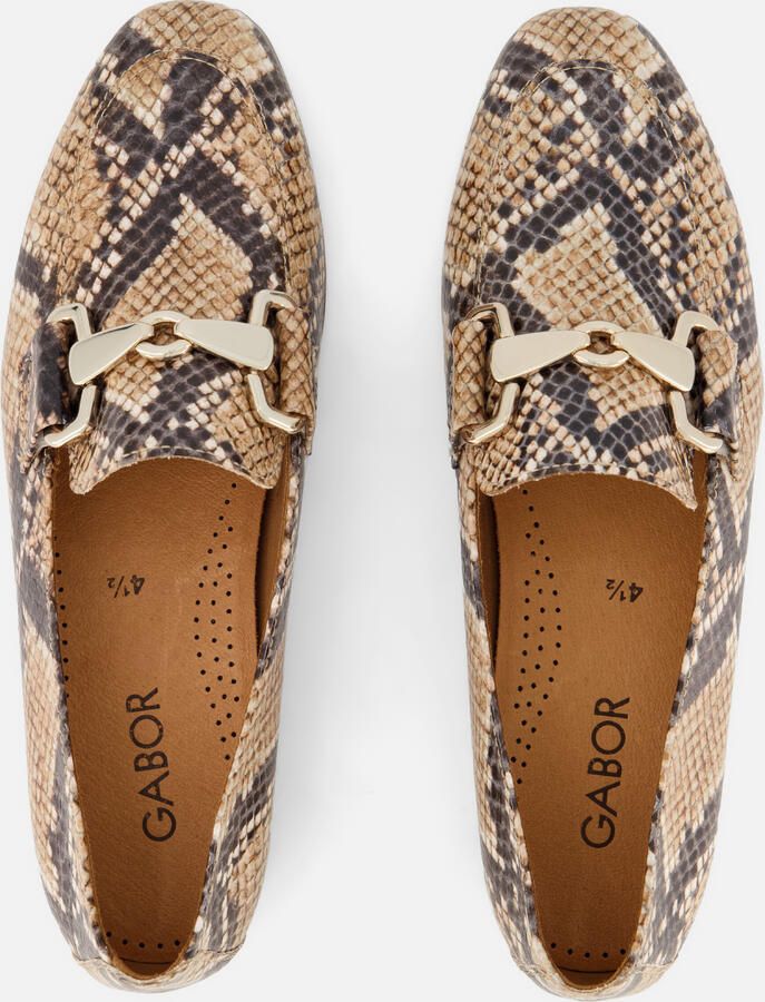Gabor 211 Loafers Dames Instappers Beige - Foto 8