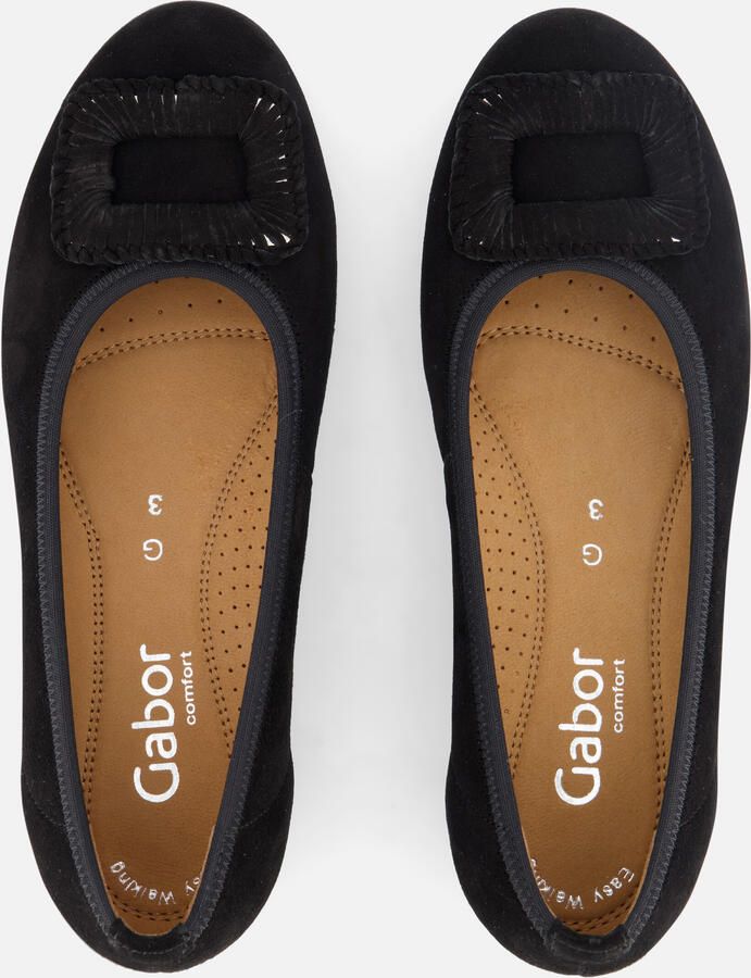 Gabor Ballerina's Florence comfort schoen zakelijke schoen elastische afwerking comfortbreedte g (= breed) - Foto 2