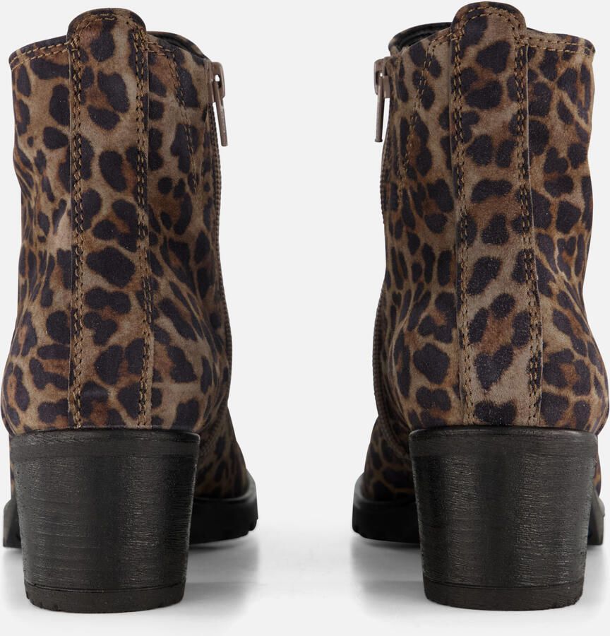 Gabor Leopard Enkellaarsjes bruin Suede Dames - Foto 2