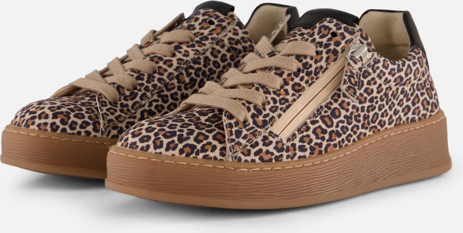 Gabor Leopard Sneakers beige Suéde