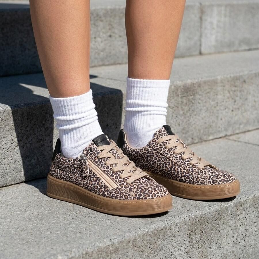 Gabor Leopard Sneakers beige Suéde - Foto 2