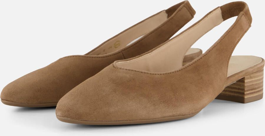 Gabor Slingbacks beige Suède