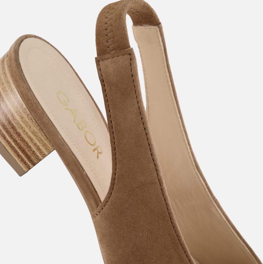 Gabor Slingbacks beige Suède - Foto 2