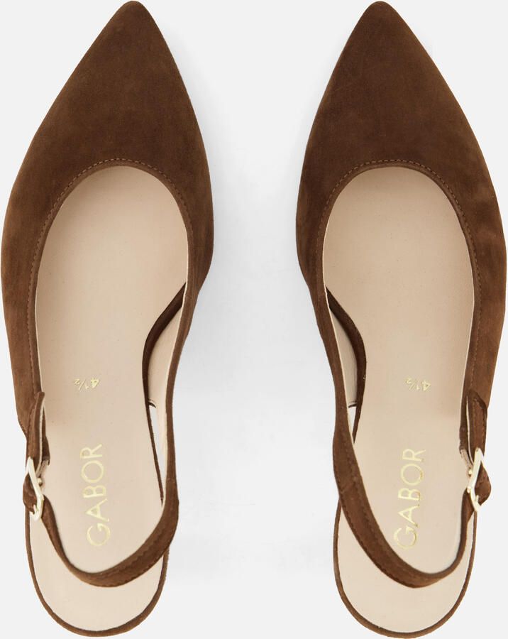 Gabor Pumps bruin Suede - Foto 3