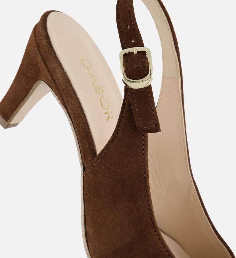 Gabor Pumps bruin Suede - Foto 2