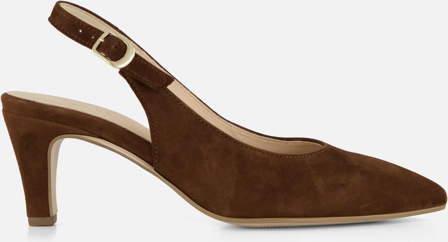 Gabor Pumps bruin Suede - Foto 4