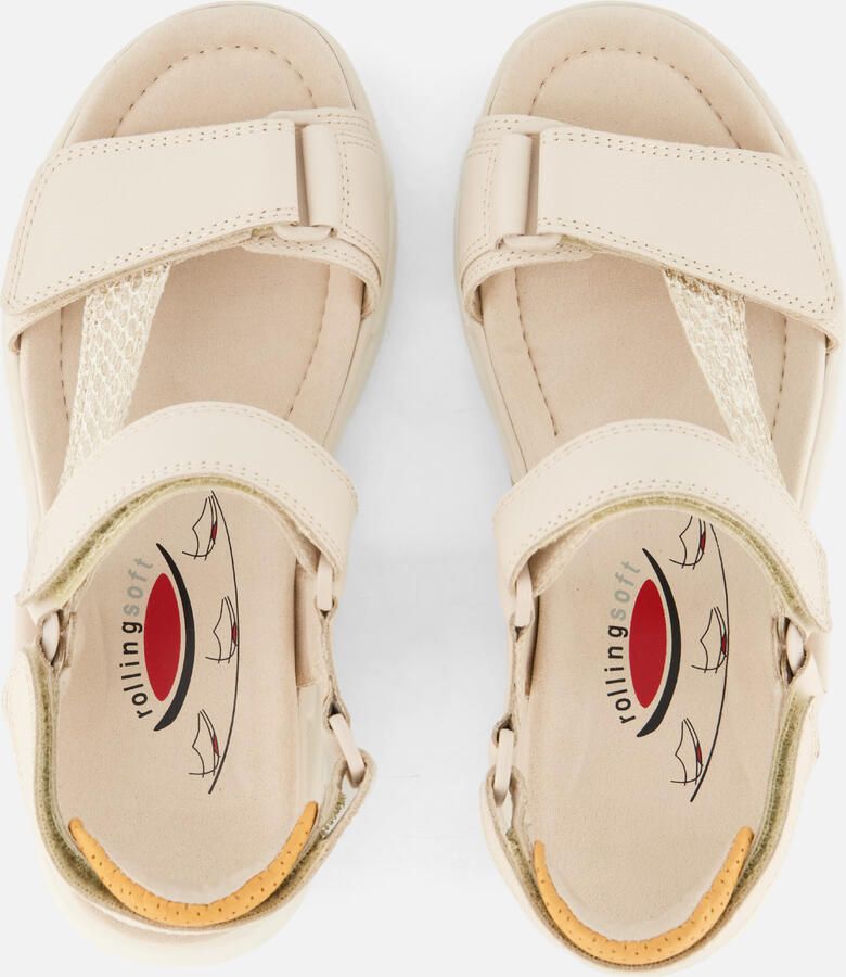 Gabor Rollingsoft Sandalen beige Leer - Foto 3