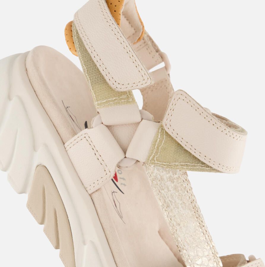 Gabor Rollingsoft Sandalen beige Leer - Foto 2