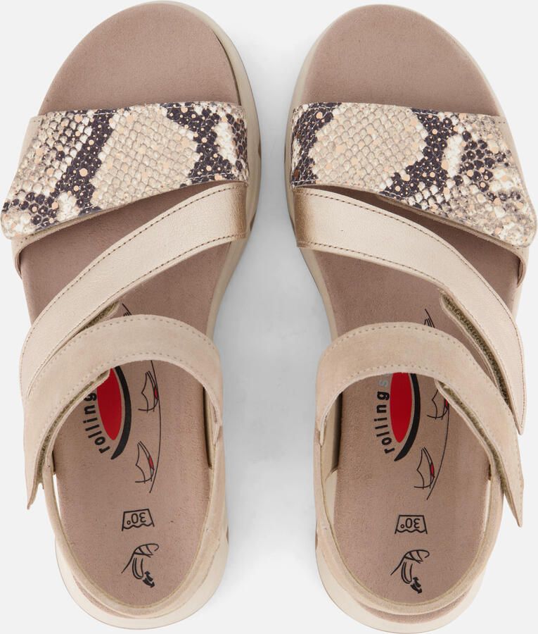 Gabor Rollingsoft Sandalen beige Synthetisch Dames - Foto 3