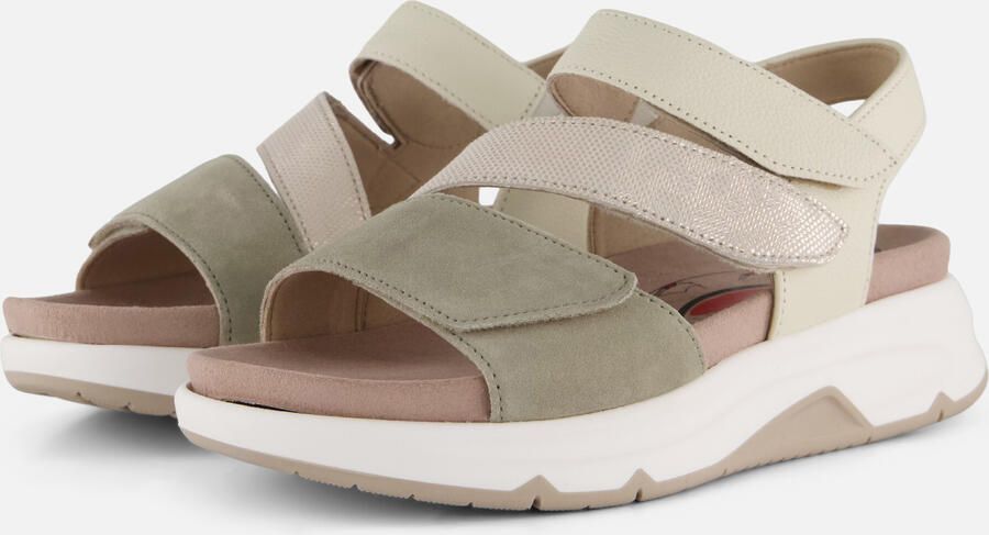 Gabor Rollingsoft Sandaal 86.882.11 Schilf Groen Platino