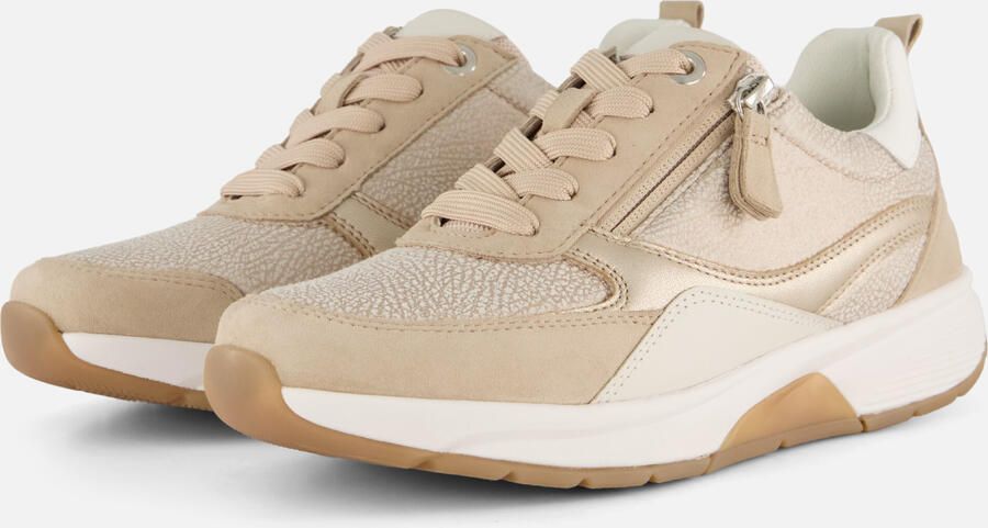 Gabor Rollingsoft Sneakers beige Synthetisch Dames