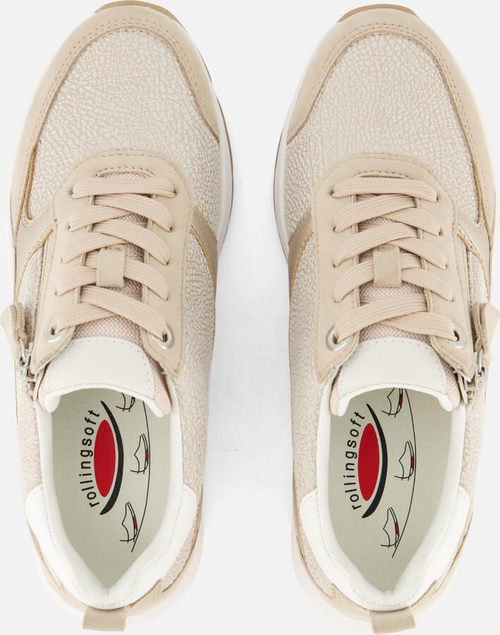Gabor Rollingsoft Sneakers beige Synthetisch Dames - Foto 2