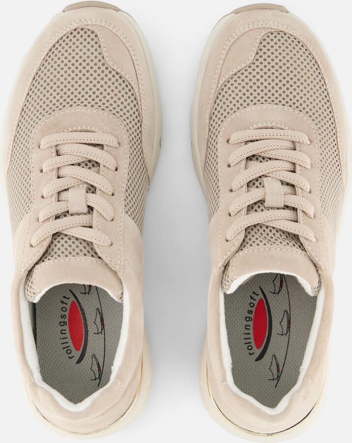 Gabor Rollingsoft Sneakers beige Synthetisch Dames - Foto 2